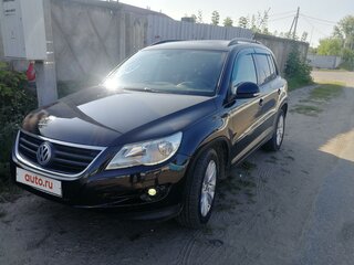 2008 Volkswagen Tiguan I, чёрный, 1150000 рублей, вид 1