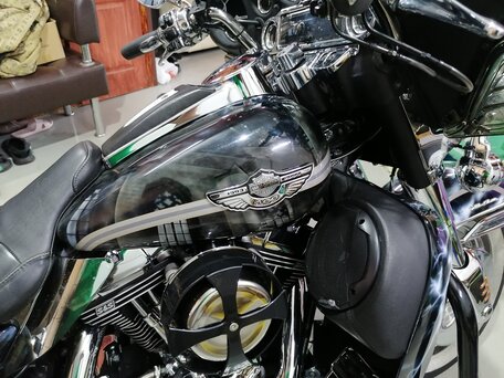2003 Harley-Davidson Electra Glide, чёрный, 970000 рублей, вид 5