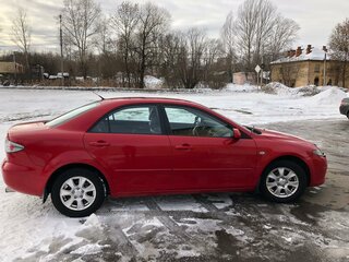 2007 Mazda 6 I (GG) Рестайлинг, красный, 670000 рублей, вид 3