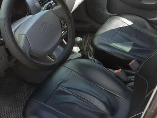 2005 Hyundai Accent ТагАЗ II, бежевый, 350000 рублей, вид 5