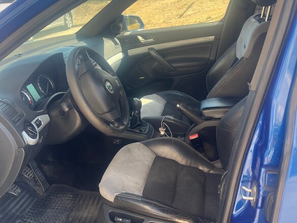 2006 Skoda Octavia RS II, синий, 950000 рублей - вид 10