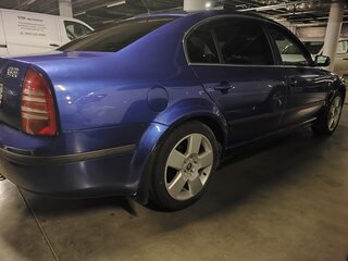 2005 Skoda Superb I, синий, 575000 рублей, вид 2