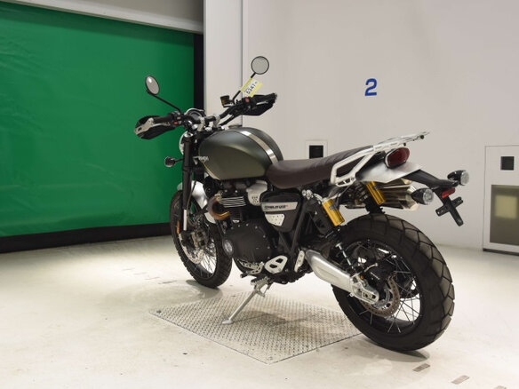 2020 Triumph Scrambler, зелёный, 1200000 рублей - вид 5