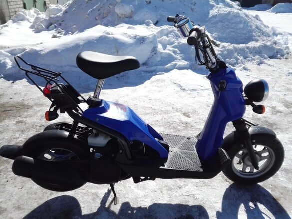 2014 Honda Bite 50, синий, 90000 рублей - вид 5