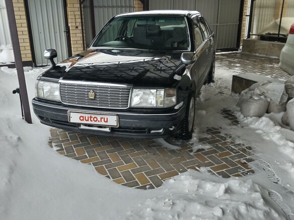 2000 Toyota Crown X (S150), чёрный, 1800000 рублей - вид 1