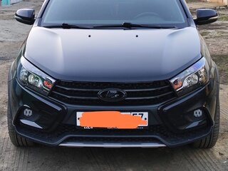 2020 Lada (ВАЗ) Vesta SW Cross I, чёрный, 1400000 рублей, вид 1