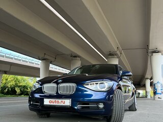 2012 BMW 1 серии 116i II (F20/F21), синий, 1397000 рублей, вид 2