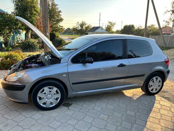 2004 Peugeot 307 I, серый, 400000 рублей - вид 7