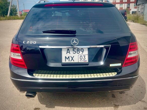 2011 Mercedes-Benz C-Класс 200 III (W204) Рестайлинг, чёрный, 1795000 рублей - вид 2