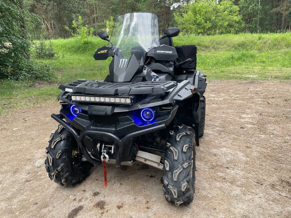 2016 Stels ATV-650 Guepard ST, серый, 800000 рублей - вид 6