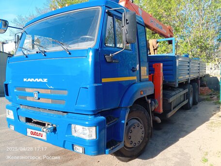 2022 КамАЗ 65117, синий, 9800000 рублей, вид 2