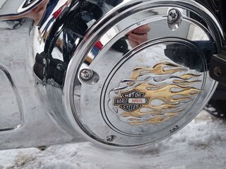 2007 Harley-Davidson Electra Glide, чёрный, 750000 рублей, вид 4