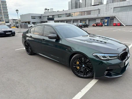 2021 BMW M5 Competition VI (F90) Рестайлинг, зелёный, 10999999 рублей, вид 4