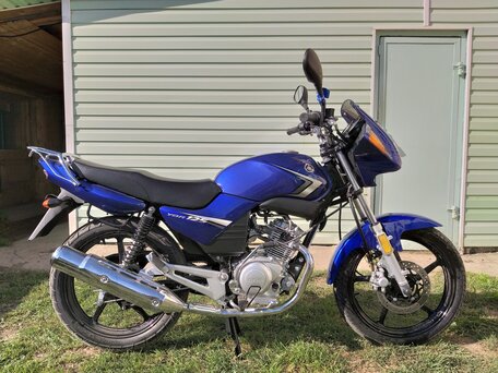 2019 Yamaha YBR125, синий, 299999 рублей, вид 1