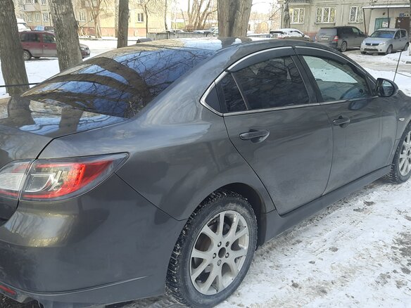2011 Mazda 6 II (GH) Рестайлинг, серый, 1180000 рублей - вид 7