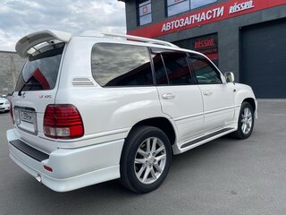 2006 Lexus LX 470 II Рестайлинг, белый, 2270000 рублей, вид 4