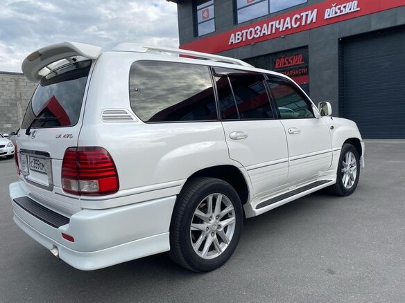 2006 Lexus LX 470 II Рестайлинг, белый, 2270000 рублей - вид 3