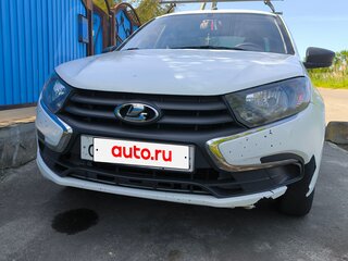 2021 Lada (ВАЗ) Granta I Рестайлинг, белый, 450000 рублей, вид 1