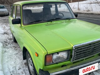 2002 Lada (ВАЗ) 2107, зелёный, 150000 рублей, вид 3