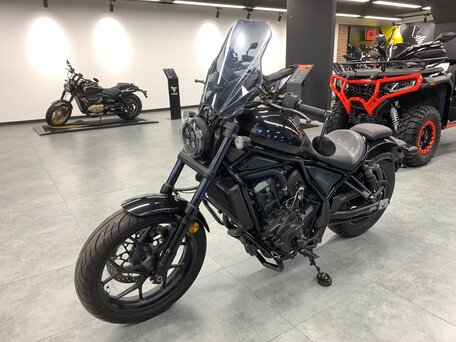 2021 Honda CMX 1100 Rebel, чёрный, 1090000 рублей, вид 3
