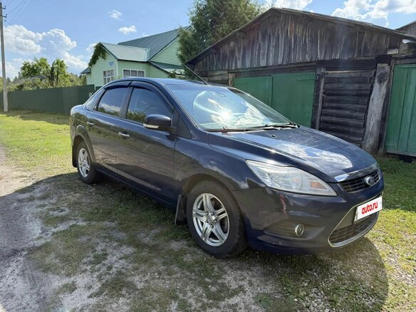 2008 Ford Focus II Рестайлинг, синий, 475000 рублей - вид 4