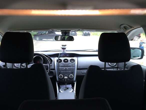2011 Mazda CX-7 I Рестайлинг, синий, 1050000 рублей - вид 34