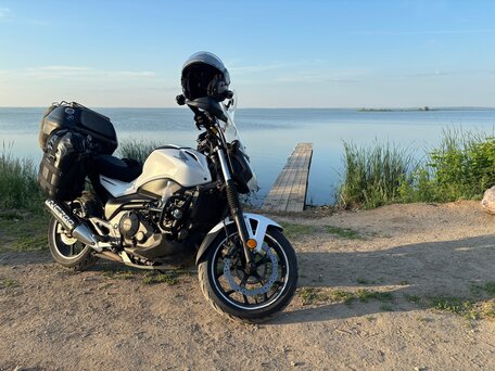 2014 Honda NC 750S, белый, 360000 рублей, вид 2