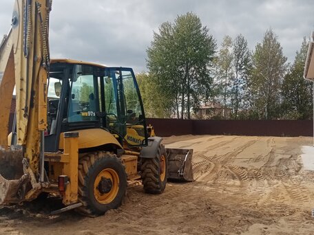 2006 Komatsu WB97S, жёлтый, 6150000 рублей, вид 3