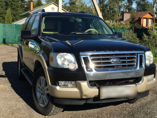 2007 Ford Explorer IV, чёрный, 1350000 рублей, вид 1