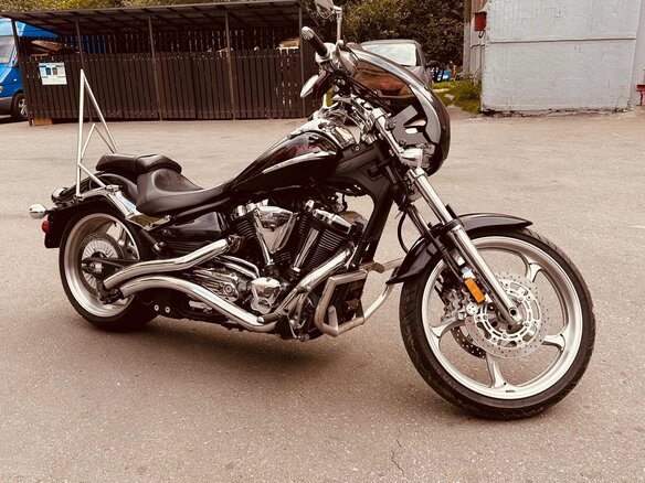 2009 Yamaha XV 1900, чёрный, 759000 рублей - вид 1