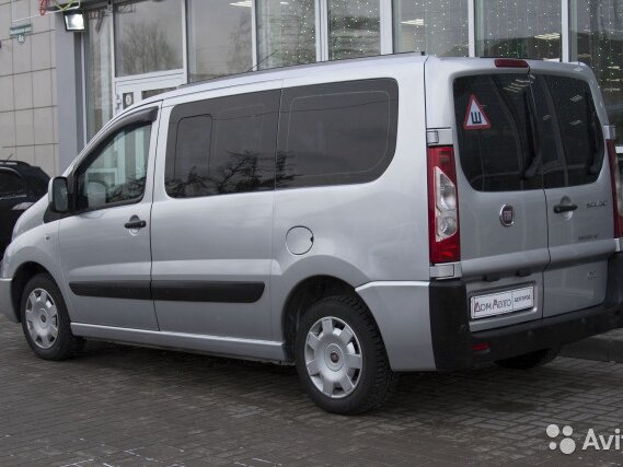 2010 Fiat Scudo II, серебристый - вид 4