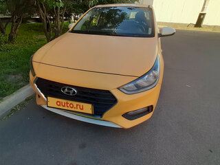 2017 Hyundai Solaris II, жёлтый, 1099000 рублей, вид 1
