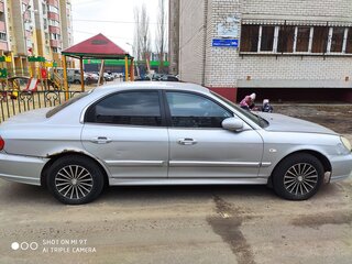 2004 Hyundai Sonata ТагАЗ IV (EF) Рестайлинг, серебристый, 250000 рублей, вид 5