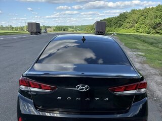 2018 Hyundai Sonata VII (LF) Рестайлинг, чёрный, 1540000 рублей, вид 4