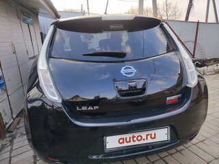 2016 Nissan Leaf I (ZE0/AZE0), чёрный, 615000 рублей, вид 5