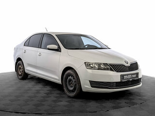 2019 Skoda Rapid I Рестайлинг, белый, 1235000 рублей, вид 3