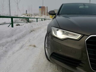 2014 Audi A6 IV (C7), коричневый, 1800000 рублей, вид 5