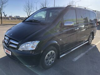 2014 Mercedes-Benz Vito 113 CDI L1 II (W639) Рестайлинг, чёрный, 2550000 рублей, вид 1