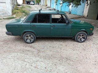 1999 Lada (ВАЗ) 2107, зелёный, 180000 рублей, вид 4