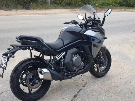 2023 CFMoto 650GT, чёрный, 375000 рублей, вид 5