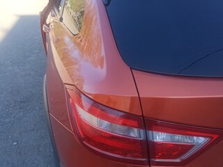2017 Lada (ВАЗ) Vesta SW Cross I, оранжевый, 1100000 рублей, вид 5