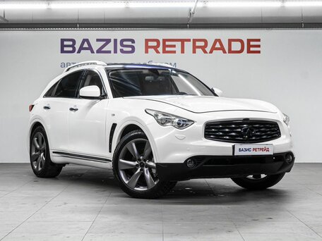 2010 Infiniti FX37 II (S51), белый, 1669000 рублей, вид 3