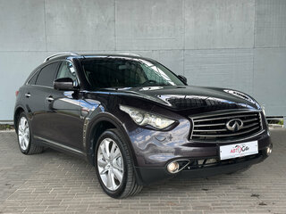 2014 Infiniti QX70, коричневый, 1780000 рублей, вид 3
