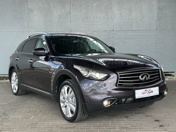 2014 Infiniti QX70, коричневый - вид 2