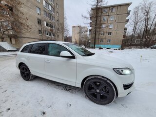 2013 Audi Q7 I (4L) Рестайлинг, белый, 1800000 рублей, вид 3