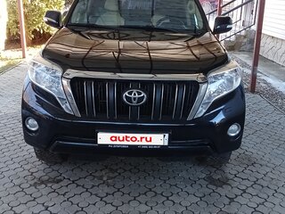 2015 Toyota Land Cruiser Prado 150 Series Рестайлинг 1, чёрный, 4500000 рублей, вид 2