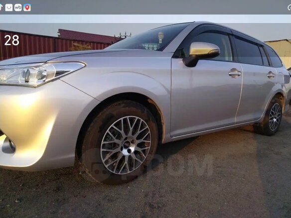 2017 Toyota Corolla Fielder XI (E160, E170) Рестайлинг 2, серый, 1380000 рублей - вид 7