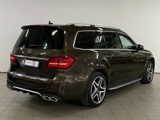2017 Mercedes-Benz GLS 400 I (X166), коричневый, 4100000 рублей, вид 4
