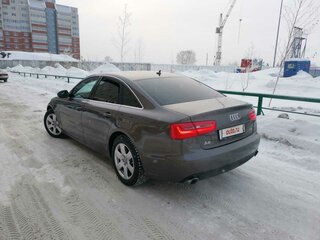 2014 Audi A6 IV (C7), коричневый, 1800000 рублей, вид 3