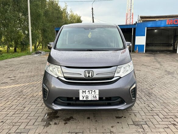 2019 Honda Stepwgn V Рестайлинг, серый, 2250000 рублей